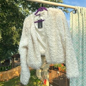 Fashion nova fur jacket